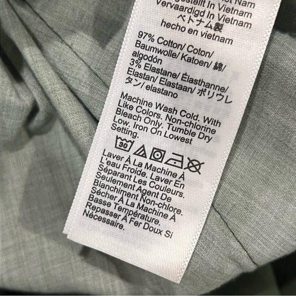 J.Crew Astrid Pull-On Chino Pant Utility Green Small High-Rise Wide Leg - Picture 12 of 16